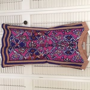 Bold Print A-Line Dress